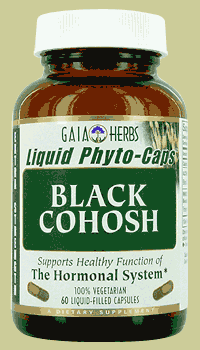 Black
cohosh helps to bring back hormonal balance..